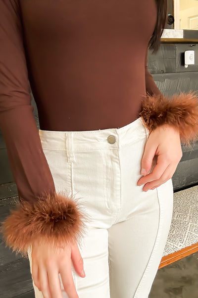 Make This Moment Last Bodysuit-110 - TOPS - LONG SLEEVE-SHELLY CLOTHING-[option4]-[option5]-[option6]-Leather & Lace Boutique Shop